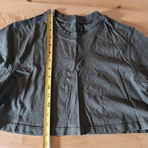 Lululemon - All Yours Cropped T-shirt (size 2)